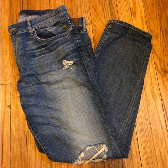 lucky brand ripped jeans mens